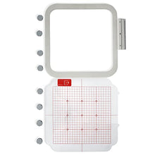 Load image into Gallery viewer, Metal/Magnetic Magnet Hoop for Brother/Babylock Embroidery Machine 9 1/2" x 9 1/2" Square - Brother Dream Machine XV8500D XV8550D Babylock Destiny, Destiny II
