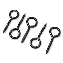 Load image into Gallery viewer, ZYRAW Pack of 10 Eye Hooks Screw Carbon Steel 3.2 inches Zinc Plating on Bolt Eye Hook for Rust Resistance Self Tapping Screw Eyes for Hanging Items, Securing Cables and Lifting Loads