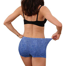Load image into Gallery viewer, R RUXIA Women's Boyshort Panties Seamless Nylon Underwear Stretch Boxer Briefs 5 Pack (5 Pack(grass Green,blue,light Coffee,orange,black), X-Large) …