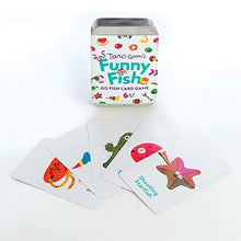 Load image into Gallery viewer, Chronicle Books Taro Gomi's Funny Fish Go Fish Card Game for Kids