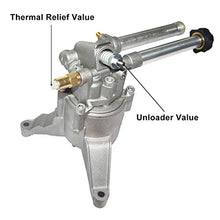 Load image into Gallery viewer, AgiiMan High Pressure Washer Pump Head - Replacement Water Gasoline Pump, 2800 Psi Troy Bilt SRMW22G26-EZ Oil Pump Accssories Fits KARCHER Craftsman, Front Facing Inlet Outlet