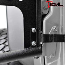Load image into Gallery viewer, EAG Safari Tubular Door with Side View Mirror Fit for 07-18 Wrangler JK 4 Door Only