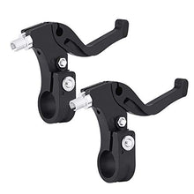 Load image into Gallery viewer, VORCOOL Kids Bicycle Brake Lever Brake Handle Children Bike Cycling Brake Levers Bike Spare Parts Bicycle Accessories (Black)