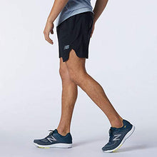 Load image into Gallery viewer, New Balance Men's Q Speed Fuel 7 Inch Short, Black , Medium