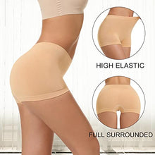 Load image into Gallery viewer, Cotton Boyshort Underwear for Women Seamless Panties Stretch Boxer Briefs Boy Short Panty (X-Large, B2204COT-2)