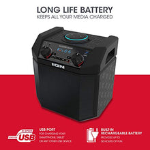 Load image into Gallery viewer, ION 50W Outdoor Echo Dot Speaker Dock/Portable Alexa Accessory With Bluetooth Connectivity and 50 Hour Rechargeable Battery, Tailgater Smart