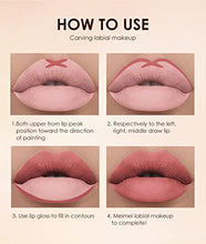 Load image into Gallery viewer, URQT 12pcs Lip Liner and Lipstick Makeup Set, 6 Velvety Matte Liquid Lipsticks + 6 Matching Smooth Lip Liner One Step Lips Makeup Kits Waterproof Long Lasting Matte Lipstick Gift Set