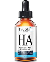 Load image into Gallery viewer, The BEST Hyaluronic Acid Serum for Skin & Face with Vitamin C, E, Organic Jojoba Oil, Natural Aloe and MSM - Deeply Hydrates & Plumps Skin to Fill-in Fine Lines & Wrinkles - (1oz)