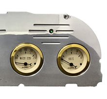 Load image into Gallery viewer, Dolphin Gauges 1960 1961 1962 1963 Chevy Truck 5 Gauge Dash Cluster Panel Set Programmable Tan