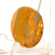 Load image into Gallery viewer, 35mm 35 Carat Bumble Bee Jasper Cabochon Natural Sparkling Crystal Pendant Polished Mineral Gemstone Medallion - Indonesia