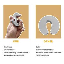 Load image into Gallery viewer, CalMyotis Finger Pinch Guard, Baby Proof Door Safety, Soft and High Elastic, Prevents Pinch Injuries Door Slams and Getting Locked, 4 Pack