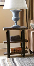 Load image into Gallery viewer, Alaterre AZMBA0220 Sonoma Rustic Natural 2 Shelf End Table, Brown