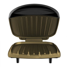 Load image into Gallery viewer, George Foreman 2-Serving Classic Plate Electric Grill and Panini Press, Black, GR136B