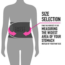 Load image into Gallery viewer, Sweet Sweat Premium Waist Trimmer (Pink Logo) for Men & Women ~ Includes Free Sample of Sweet Sweat Gel! (SM: 8" Width x 35" Length)