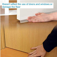 Load image into Gallery viewer, Zengest Door Strip Bottom, House and Glass Shower Door Seal Strip for Side of Door(Transparent), 1" x 16.4'