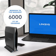 Load image into Gallery viewer, Linksys WiFi 6 Router, Dual-Band, 6,000 Sq. ft Coverage, 80+ Devices, Speeds up to (AX1800) 1.8Gbps - E7354-AMZ