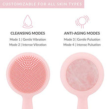 Load image into Gallery viewer, PMD Personal Microderm Clean Pro RQ - Smart Facial Cleansing Device, Blush with Rose Quartz