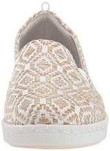 Load image into Gallery viewer, Clarks Women's Step Glow Slip Loafer Flat, Natural/White Weave, 070 M US