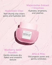 Load image into Gallery viewer, Glow Recipe Watermelon Glow Hyaluronic Clay Pore-Tight Facial - Gentle Exfoliating Clay Face Mask with Hyaluronic Acid - Help Minimize the Appearance of Pores, Even Tone + Hydrate (60ml / 2oz)