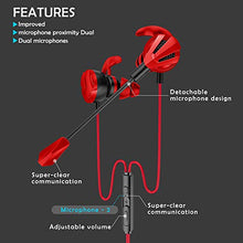 Load image into Gallery viewer, Gaming Earbuds with Microphone, Friencity Wired Earphones for Cell Phone Noise Cancelling w/Adjustable Mic, E-Sport in-Ear Headphones for Nintendo Switch, Xbox One, PS4, PC, Laptop with 3.5mm Jack