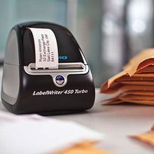 Load image into Gallery viewer, DYMO Label Printer | LabelWriter 450 Turbo Direct Thermal Label Printer, Fast Printing, Great for Labeling, Filing, Mailing, Barcodes and More, Home & Office Organization