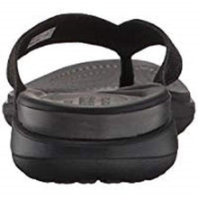 Load image into Gallery viewer, crocs Women's Capri V Sequin W Flip Flop, Black, 9 M US