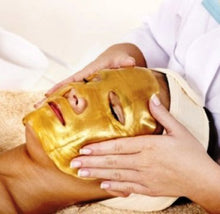 Load image into Gallery viewer, Permotary 6 PCS 24k Gold Gel Collagen Face Masks, Facial Treatment Deep Moisturizing Masks For Anti Aging Puffiness Skincare Anti Wrinkle Tighten Skin & Revitalize Skin