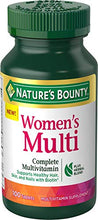 Load image into Gallery viewer, Women Multivitamin by Nature's Bounty, Vitamin Supplement, Supports Healthy Hair, Skin, & Nails with Biotin*, 100 Tablets
