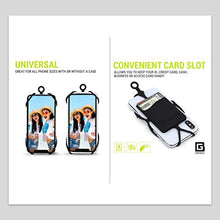 Load image into Gallery viewer, Gear Beast Universal Crossbody Pocket Cell Phone Lanyard Compatible with iPhone, Galaxy & Most Smartphones, Includes Phone Case Holder,Neck Strap