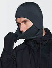 Load image into Gallery viewer, TSLA Men and Women Thermal Fleece Skull Cap, Winter Ski Cycling Under Helmet Liner, Running Beanie Hat, Skull Cap with Mask Charcoal, One Size