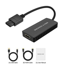 Load image into Gallery viewer, HDMI Converter for SNES & SFC/NGC Console,SNES to HDMI Converter,Support HDMI 4:3/16:9 Switch can be Adjusted Support N64 /NGC/SNES