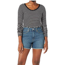 Load image into Gallery viewer, Signature by Levi Strauss & Co. Gold Label Women's Heritage High Rise 3" Shorts (Standard and Plus), (New) Heavenly Blue, 10