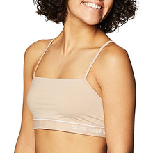 Load image into Gallery viewer, Calvin Klein One Micro Unlined Bralette QF5737 Honey Almond 1 LG (Women's 12-14)