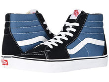 Load image into Gallery viewer, Vans SK8-HI Navy,Size 6 M US Women / 4.5 M US Men