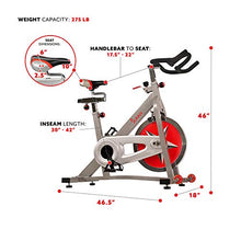 Load image into Gallery viewer, Sunny Health & Fitness Pro Indoor Cycling Bike