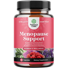 Load image into Gallery viewer, Herbal Menopause Supplement for Women - Perfect for Estrogen Balance Night Sweats & Hot Flashes Menopause Relief - Black Cohosh for Menopause and Hot Flash Relief with Chasteberry & Dong Quai 60ct