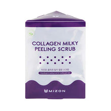 Load image into Gallery viewer, Mizon Natural Collagen Peeling Scrub with 40% Baking Powder and Milk Protein, Exfoliating Face and Body Scrub for Dead Skin Cells, Radiant Skin Face Scrub for Dull Skin Dermatologist-Tested 7g24ea