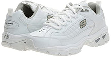 Load image into Gallery viewer, Skechers mens Energy Afterburn road running shoes, White,11 2E