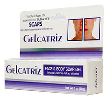 Load image into Gallery viewer, Gelcatriz Scar Treatment Gel | Scar Removal Gel for Diminishing the Visible Appearance of Acne Scars, Surgery Scars, Stretch Marks, Cuts & Scrapes, and more; 1 Ounce Tube