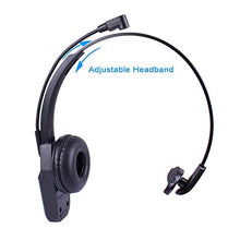 Load image into Gallery viewer, Arama Bluetooth Headset V5.0, Pro Wireless Headset with Noise Canceling Mic for Cell Phone Trucker Engineers Business Home Office