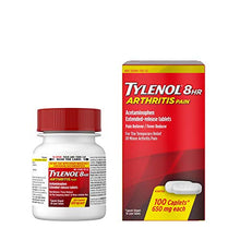 Load image into Gallery viewer, Tylenol 8 Hour Arthritis Pain Tablets with Acetaminophen for Joint Pain, 100 ct