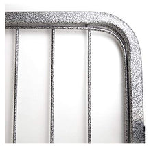 Load image into Gallery viewer, Petmate Courtyard Exercise Pen Drop Pin Design Walk-In Door Silver Crackle Finish