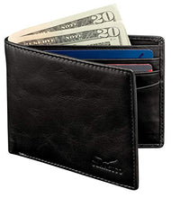 Load image into Gallery viewer, Wallet for Men’s - Genuine Leather Slim Bifold RFID Blocking Packed in Stylish Gift Box