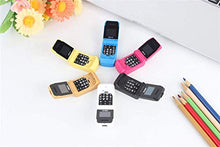 Load image into Gallery viewer, LONG-CZ J9 World Mini Smallest Flip Mobile Phone Unlocked (Black)