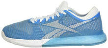 Load image into Gallery viewer, Reebok Women's Nano 9 Cross Trainer, White/Cyan/Silver, 5 M US