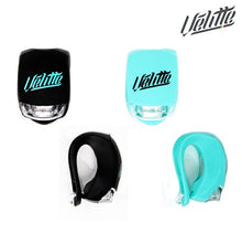 Load image into Gallery viewer, Velitte LED Bike Lights Front and Back With 8 Extra Batteries - Bright White Cateye Bike Light - Safety Red Bike Tail Light - Waterproof Bicycle Headlight and Taillight Set of 4 - Luces Para Bicicleta