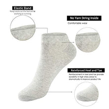 Load image into Gallery viewer, MAGIARTE Womens Ankle Socks Soft Pure Cotton Low Cut Athletic Casual Mutil Color No Show Socks for Women 6-Pack (color #00)