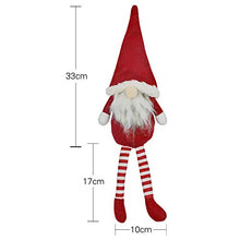 Load image into Gallery viewer, Christmas Decorations Home Decor Doll, Christmas Ornaments Plush Long Hat Forest Man Figurine Creative Xmas Santa Claus Faceless Doll Gifts