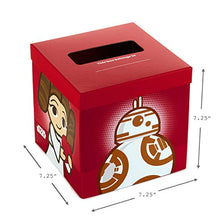 Load image into Gallery viewer, Hallmark Valentines Day Cards for Kids and Mailbox for Classroom Exchange, Star Wars (1 Box, 32 Valentine Cards, 35 Stickers, 1 Teacher Card)