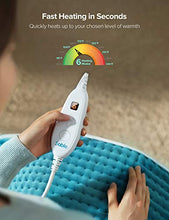 Load image into Gallery viewer, Heating Pad for Back Pain and Cramps Relief, Sable 12"x24" Large Electric Hot Heated Pad, Auto Shut Off, 6 Heating Settings, Moist & Dry Heat Therapy for Shoulder Neck Arm Leg Knee